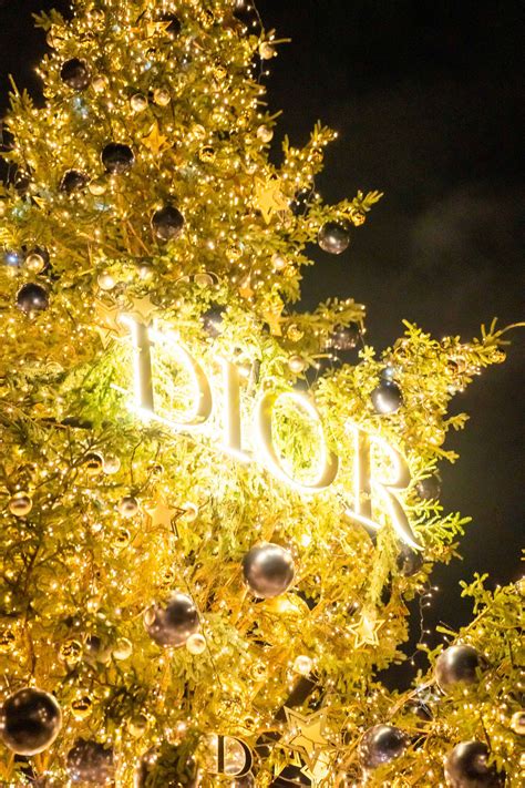 where is the dior christmas tree|Dior tree toronto.